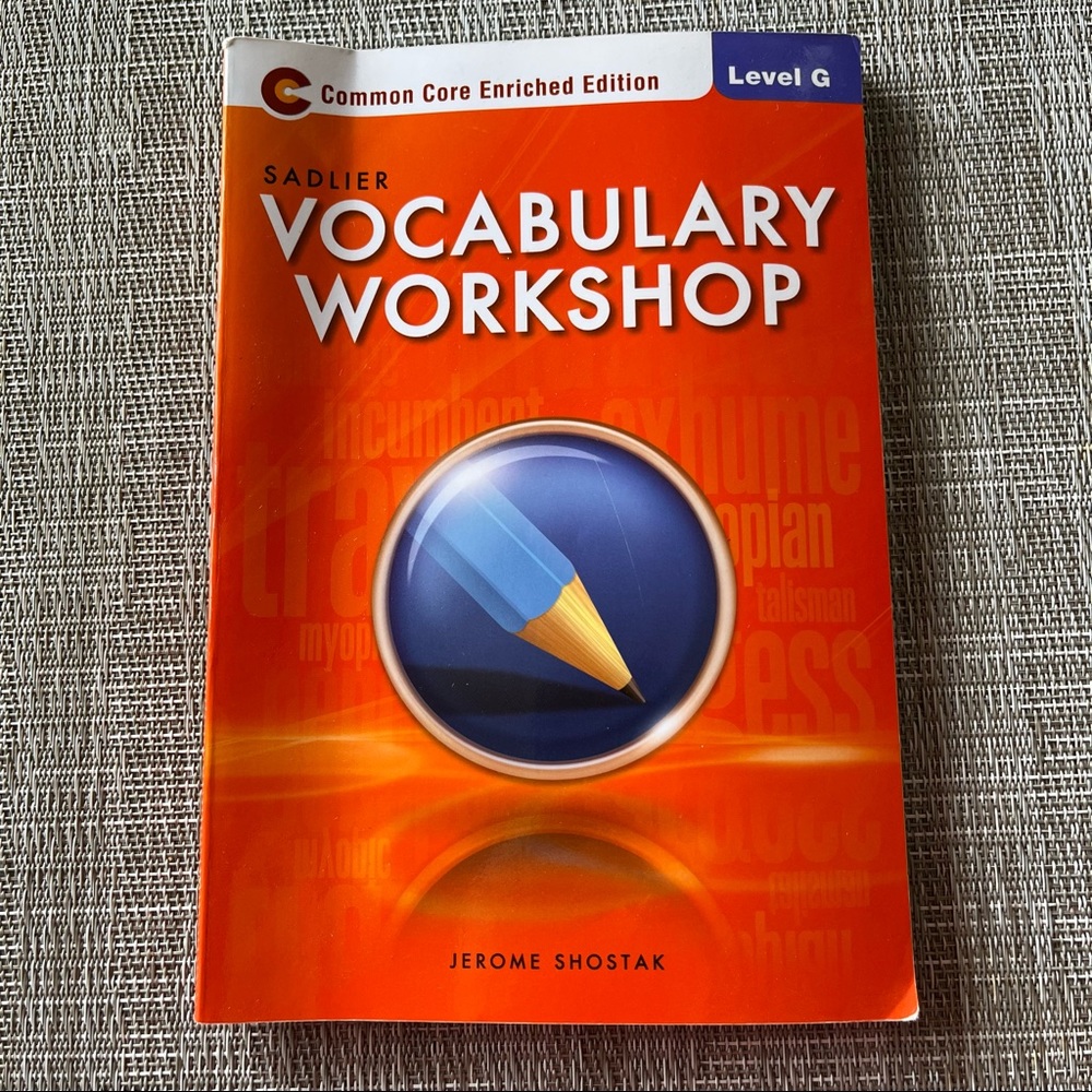 Sadlier Vocabulary Workshop by Shostak